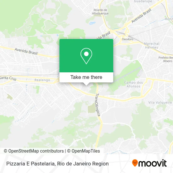 Pizzaria E Pastelaria map