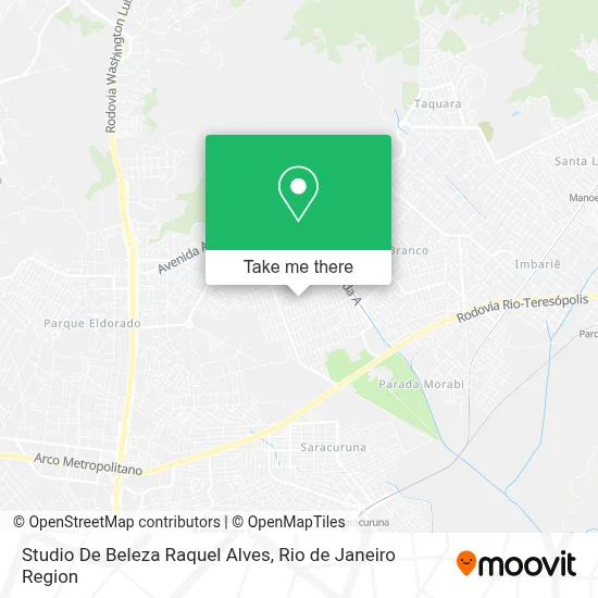 Studio De Beleza Raquel Alves map