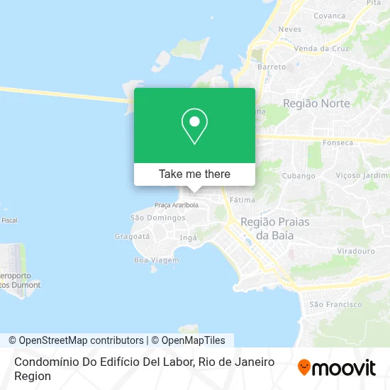 Condomínio Do Edifício Del Labor map
