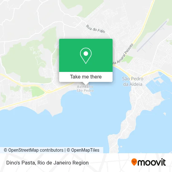 Dino's Pasta map