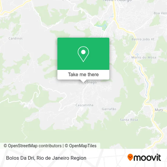 Bolos Da Dri map