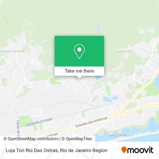 Loja Ton Rio Das Ostras map