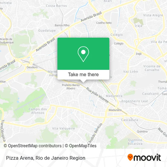 Pizza Arena map