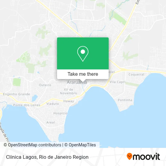 Clínica Lagos map