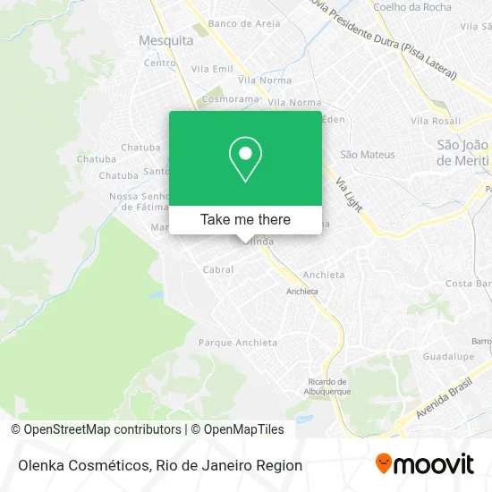 Olenka Cosméticos map