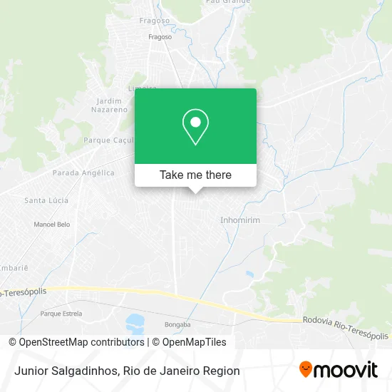 Junior Salgadinhos map