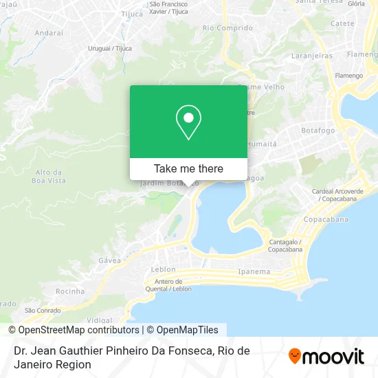 Dr. Jean Gauthier Pinheiro Da Fonseca map