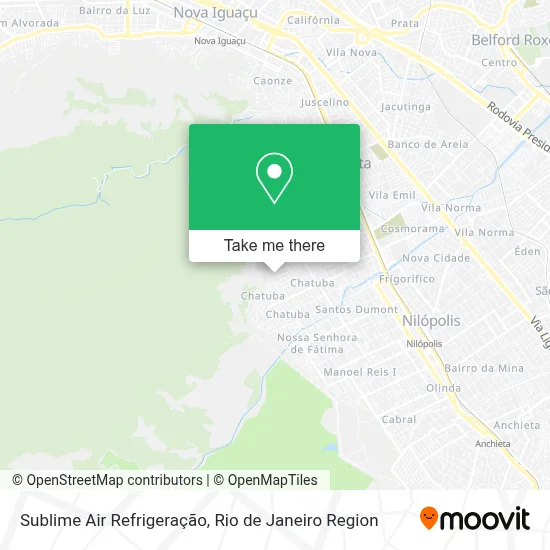 Sublime Air Refrigeração map