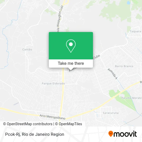 Pcok-Rj map
