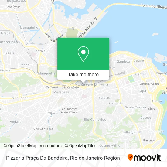 Pizzaria Praça Da Bandeira map