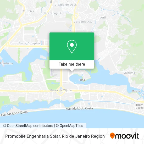 Promobile Engenharia Solar map