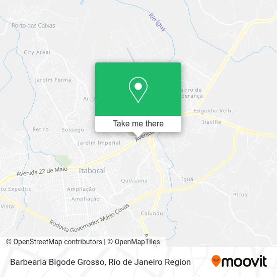 Barbearia Bigode Grosso map