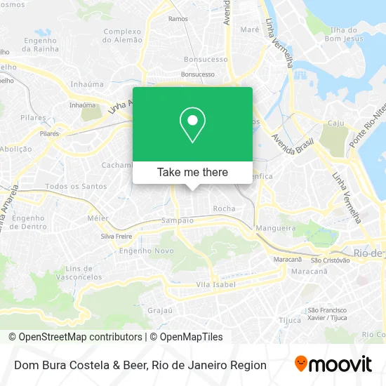 Dom Bura Costela & Beer map
