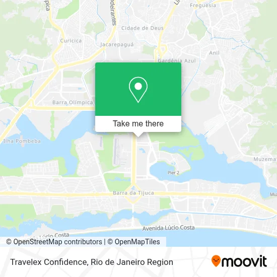 Travelex Confidence map