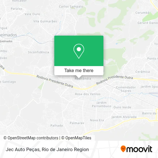 Jec Auto Peças map