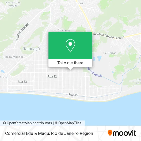 Comercial Edu & Madu map