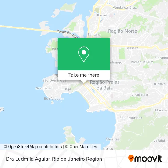 Dra Ludmila Aguiar map