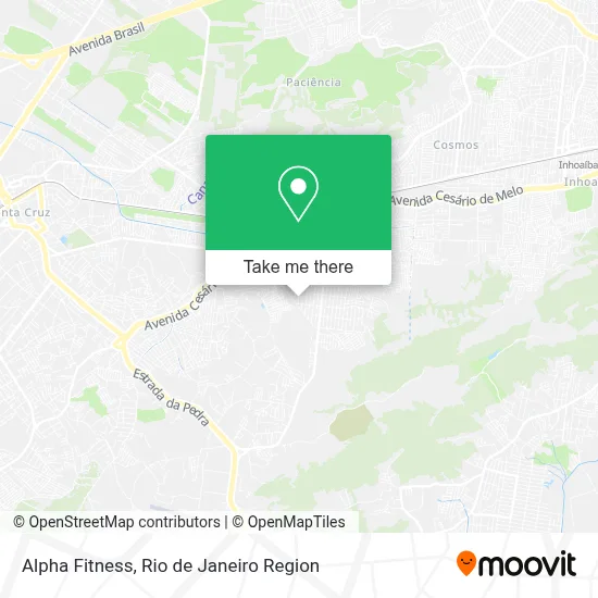 Alpha Fitness map