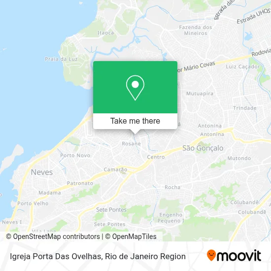 Igreja Porta Das Ovelhas map