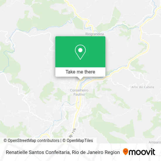 Renatielle Santos Confeitaria map