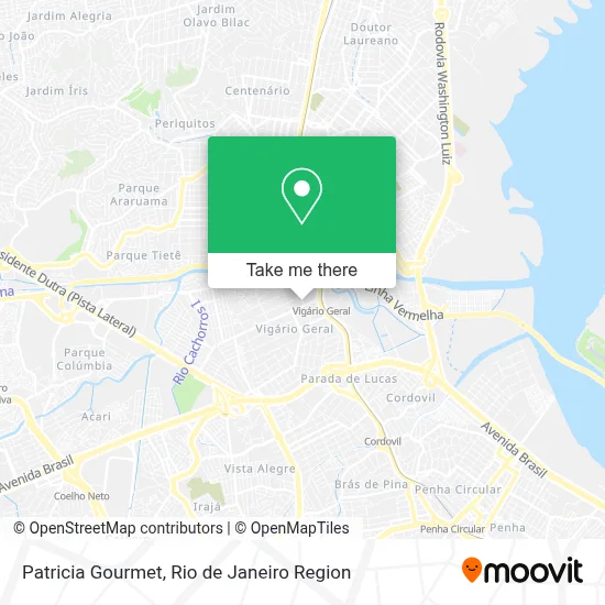 Patricia Gourmet map