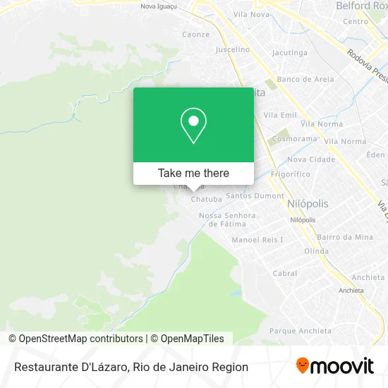 Restaurante D'Lázaro map