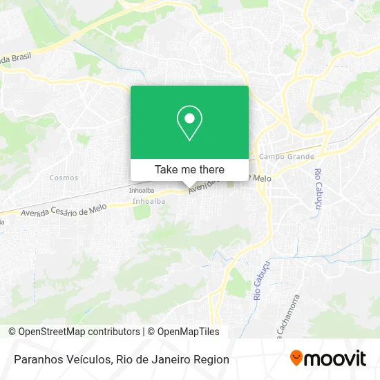 Paranhos Veículos map