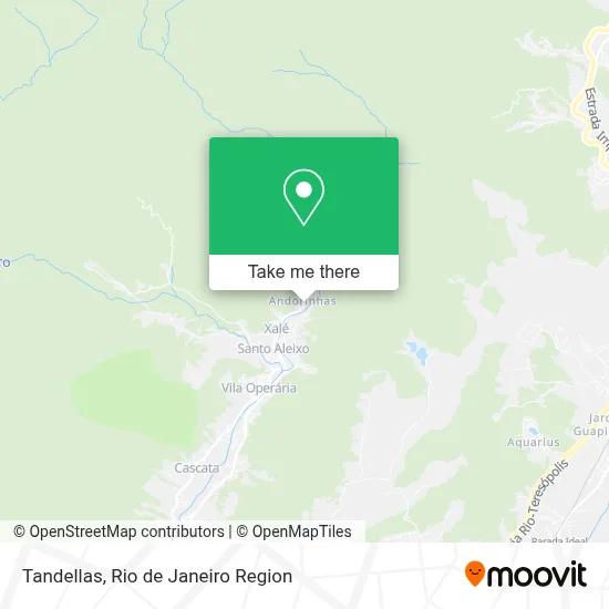 Tandellas map