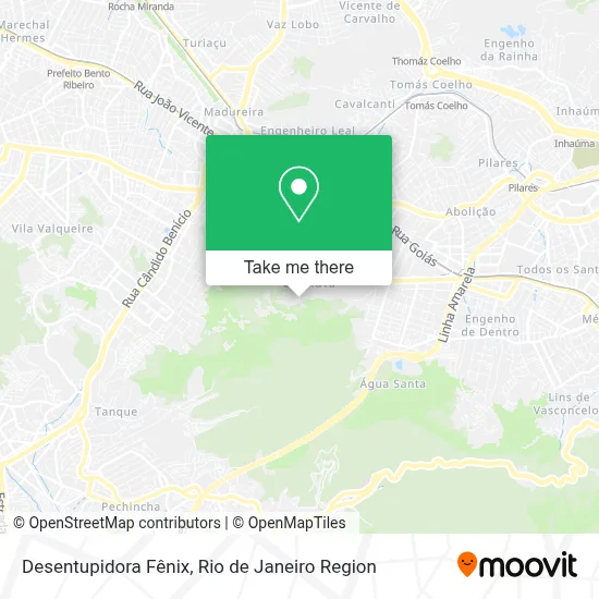 Desentupidora Fênix map