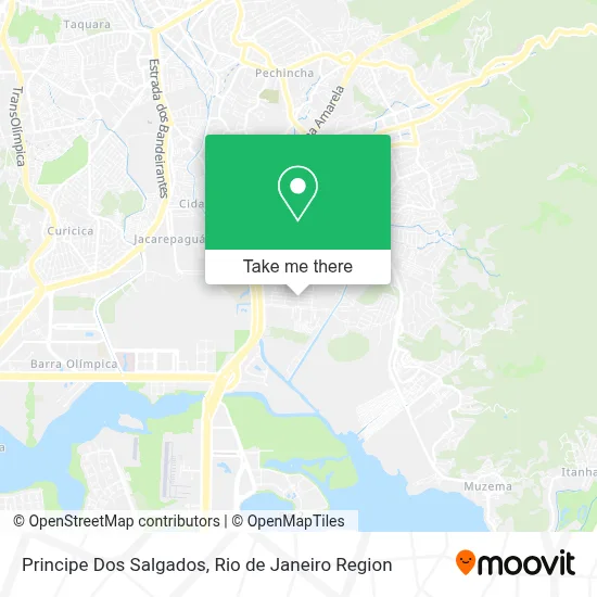 Principe Dos Salgados map
