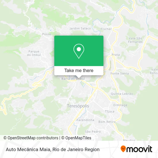 Auto Mecânica Maia map