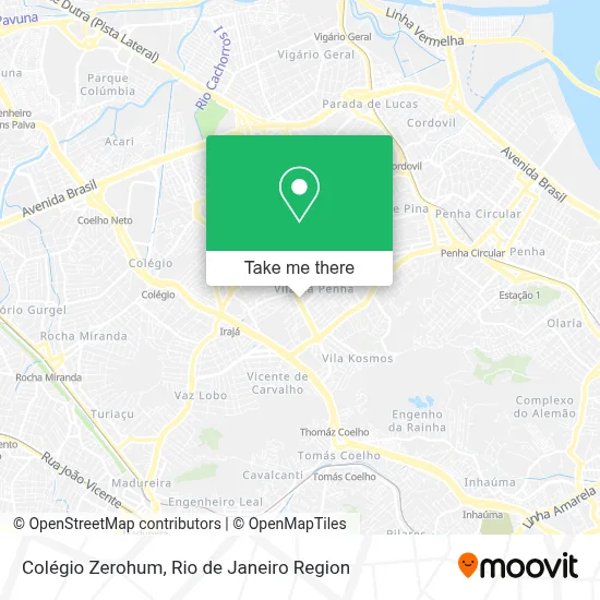 Colégio Zerohum map