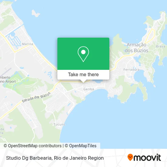 Studio Dg Barbearia map