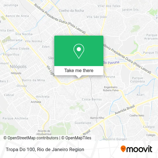 Tropa Do 100 map