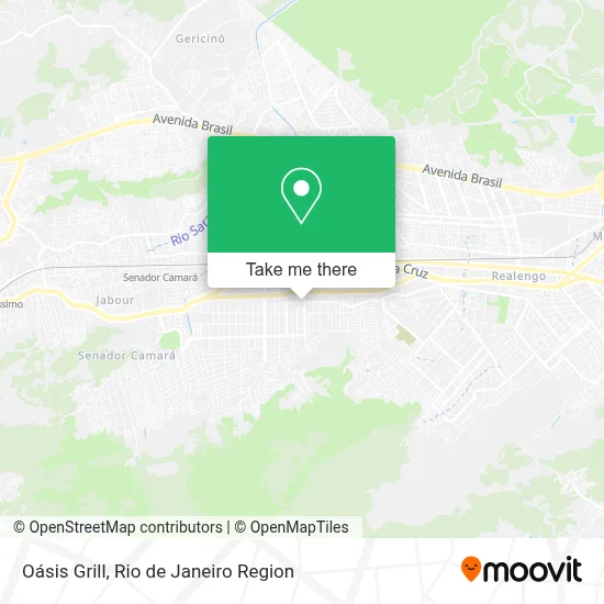 Oásis Grill map