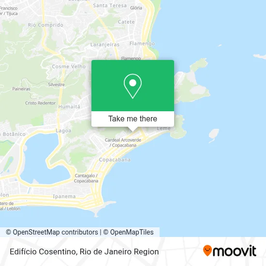 Edifício Cosentino map