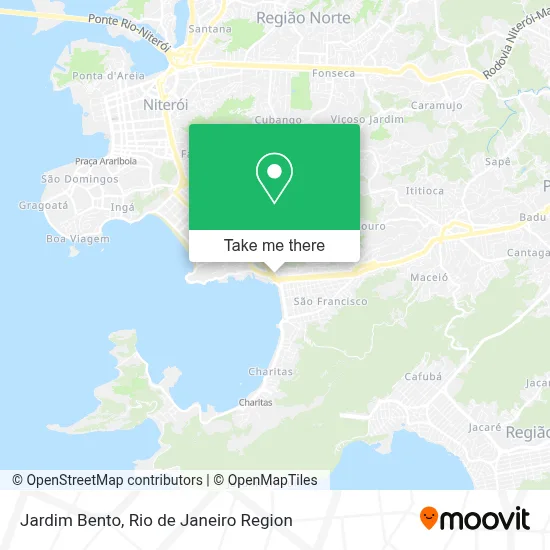 Jardim Bento map
