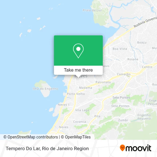 Tempero Do Lar map