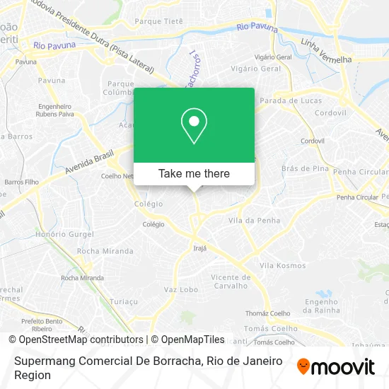 Supermang Comercial De Borracha map