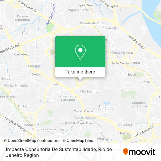Impacta Consultoria De Sustentabilidade map