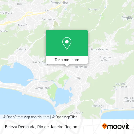 Beleza Dedicada map