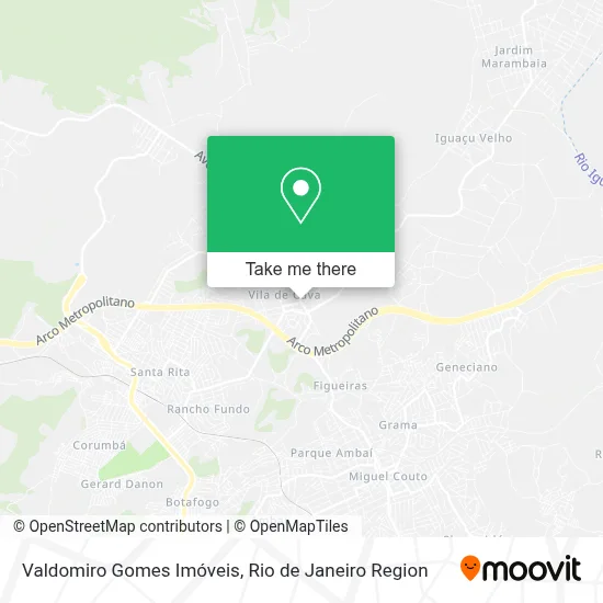 Valdomiro Gomes Imóveis map