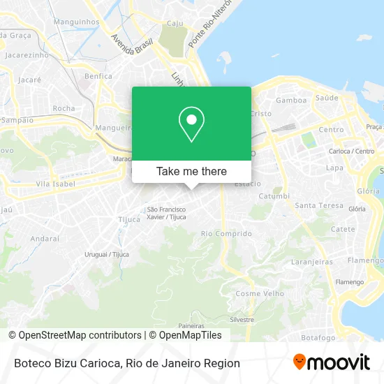 Boteco Bizu Carioca map