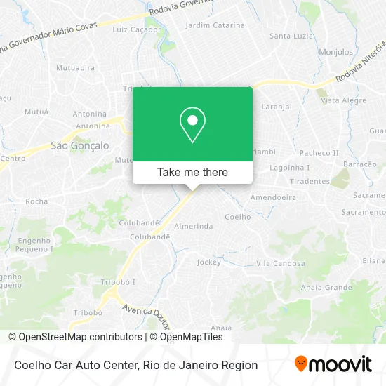 Coelho Car Auto Center map