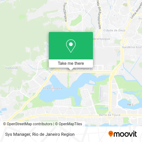 Sys Manager map
