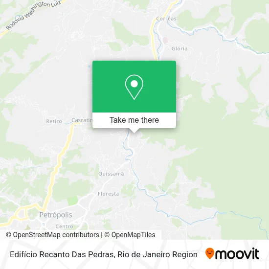 Edifício Recanto Das Pedras map
