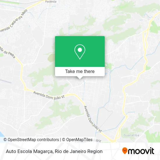 Auto Escola Magarça map