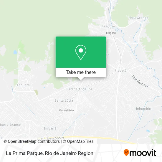 La Prima Parque map