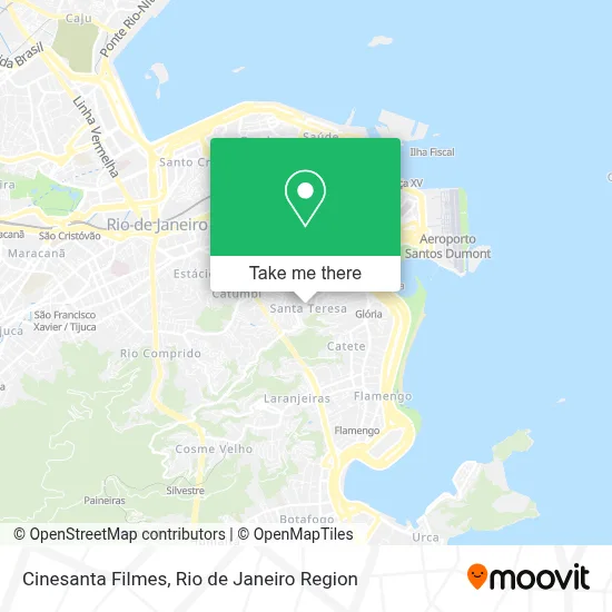 Cinesanta Filmes map