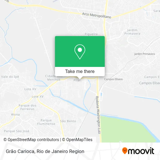 Grão Carioca map